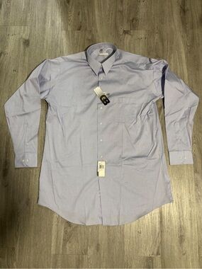 NWT Geoffrey Beene Men's Dress Shirt